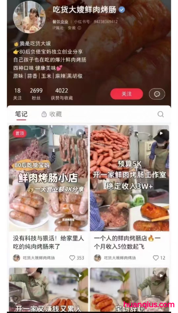 吃货大嫂鲜肉烤肠7种口味私房开店商用-环球美食